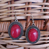 Oval Beauty Drop Earring