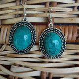 Oval Beauty Drop Earring