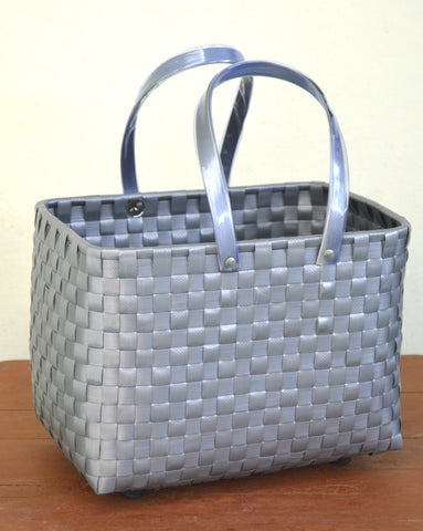 Grey Lunch Basket