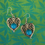 Heart Drop Earring