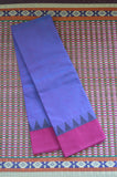 Purple Pink Tower Border Cotton Saree