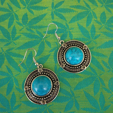 Classic Round Drop Earring