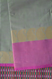 Pink Manga Border Saree