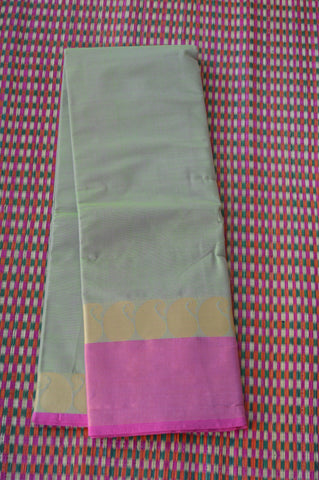 Pink Manga Border Saree