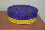 Palmleaf Chocolate Round Storage Box (Small,Medium,Big)