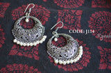 Drop Chandbali Style Bead Earring