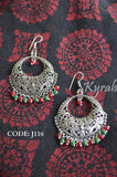 Drop Chandbali Style Bead Earring