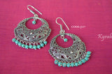 Drop Chandbali Style Bead Earring