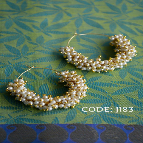 Cluster Bead Earring