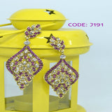 Long Stone Earring