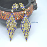 Long Stone Earring