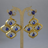 Four Square Drops Earring