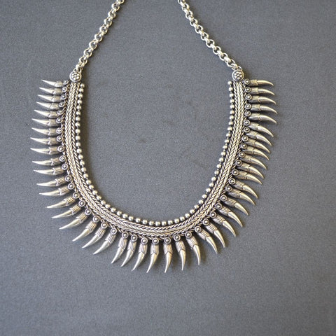 Handcrafted German Silver Necklace