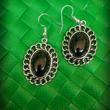 Oval Chain Design Drop Earring