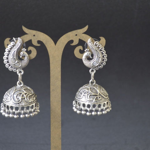 Beautiful Peacock Jhumka