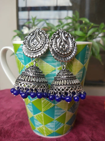 Temple Jewellery Inspired Designed Jhumka
