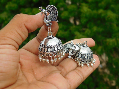 Trendy Peacock Jhumka