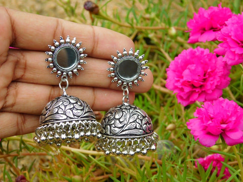 Mirror Jhumka