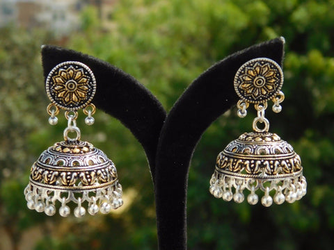 Dual Tone Jhumka 6