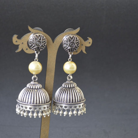 Long Star Bead Jhumka