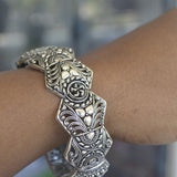 One Size Partywear Flower Design Bracelet