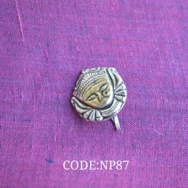 Goddess Durga Nose Pin