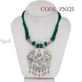 Thread Goddess Pendant Necklace