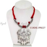 Thread Goddess Pendant Necklace