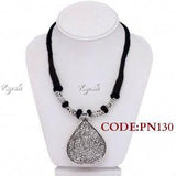 Lord Ganesha Thread Pendant Necklace