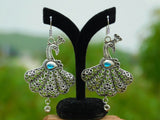 Peacock Jhumka Drop Earring