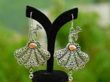 Peacock Jhumka Drop Earring