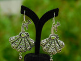 Peacock Jhumka Drop Earring