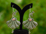 Peacock Jhumka Drop Earring