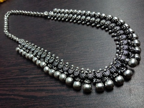 Handcrafted German Silver Necklace 5