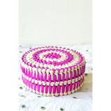 Palmleaf Chocolate Round Storage Box (Small,Medium,Big)