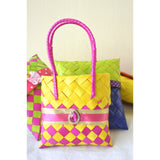 Palmleaf Small Gift Pouch 5x5inch