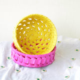Palmleaf Chocolate Round Storage Box (Small,Medium,Big)