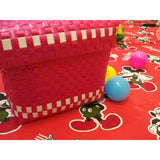 Pink Kids Toys Storage Handmade Box
