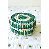 Palmleaf Chocolate Round Storage Box (Small,Medium,Big)